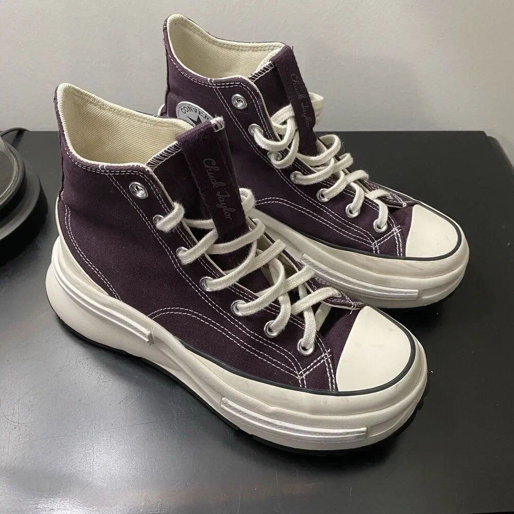 Converse Chuck Taylor Run Star Legacy CX Hi Platform Sneakers Mens 7 /Womens 8.5 - Picture 1 of 8